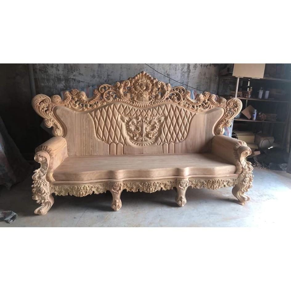 Bộ bàn ghế hoàng gia gỗ gõ đỏ