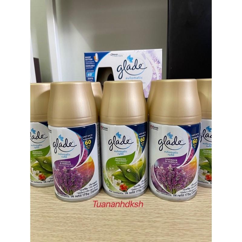 - Chai Xịt Phòng Thay Thế Vào Máy Xịt Phòng Tự Động Glade - 269ml/175g - Hàng chính hãng DKSH Việt Nam.