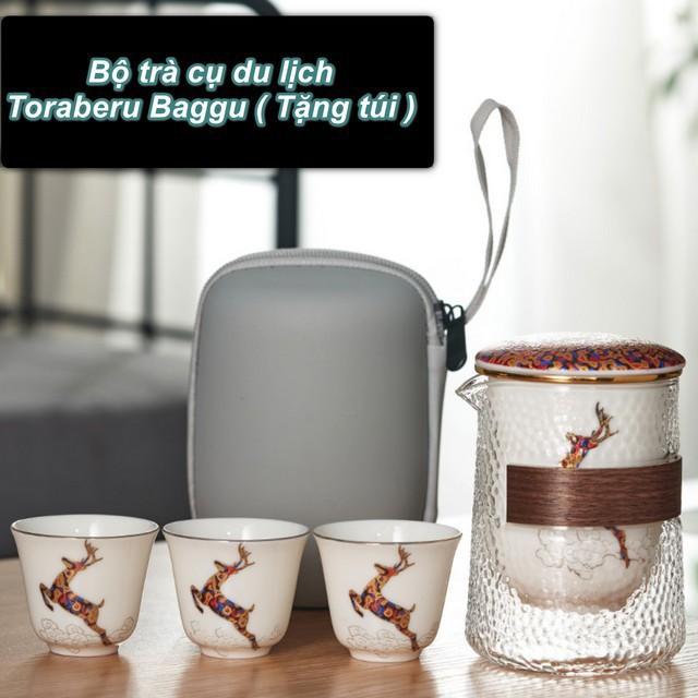 Bộ trà cụ du lịch Toraberu Baggu Kèm túi quà tặng