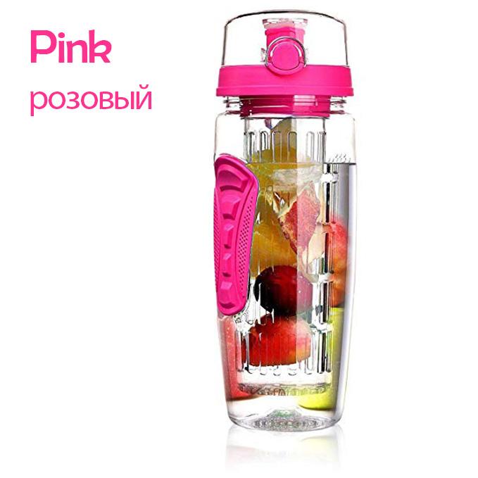 1000Ml Nước Trái Cây Bình Bpa Nhựa Thể Thao Trái Cây Gỉ Màng Nước Chai Với Gỉ Màng Nước Bình Lắc Uống Chai nước