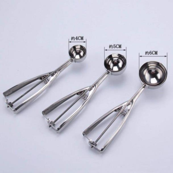 Thìa lấy kem inox đủ size