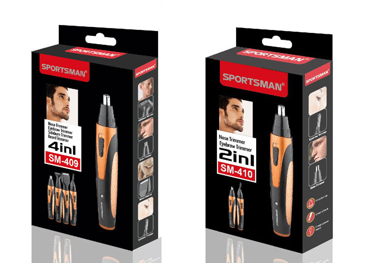   Giới thiệu sản phẩm   Tông đơ Máy cạo râu đa chức năng SPORTSMAN SM-409 cao cấp 4 trong 1 Mua máy cạo râu loại nào cho tốt?Mua của hãng nào cho tốt? Bạn đang có nhu cầu mua một chiếc máy cạo râu? Và bạn đang có rất nhiều câu hỏi! Chẳng hạn như: Trong bài viết này, chúng tôi sẽ bật mí tới các bạn sản phẩm sạo cao râu hót nhất hiện nay giúp bạn có thể sử dụng 4 công dụng chỉ trong một chiếc máy cạo râu! Cho đến làm thế để sử dụng máy cạo râu đúng cách? Địa chỉ mua máy cạo râu uy tín? Ngoài cạo râu còn có thêm chức năng gì? Thương Hiệu: SPORTSMAN Model: SM-409 Màu sắc: Vàng Điện dầu vào: 110 - 240V Cân Nặng: 90g Công Xuất: 3W/110-240V/50Hz Chế độ điện: Sạc lại Phương pháp lau dọn: Nước rửa Thời gian sạc của máy cạo râu: 8 giờ Đầu cạo râu: Máy lắc 4 đầu Công suất cực đại: 3W