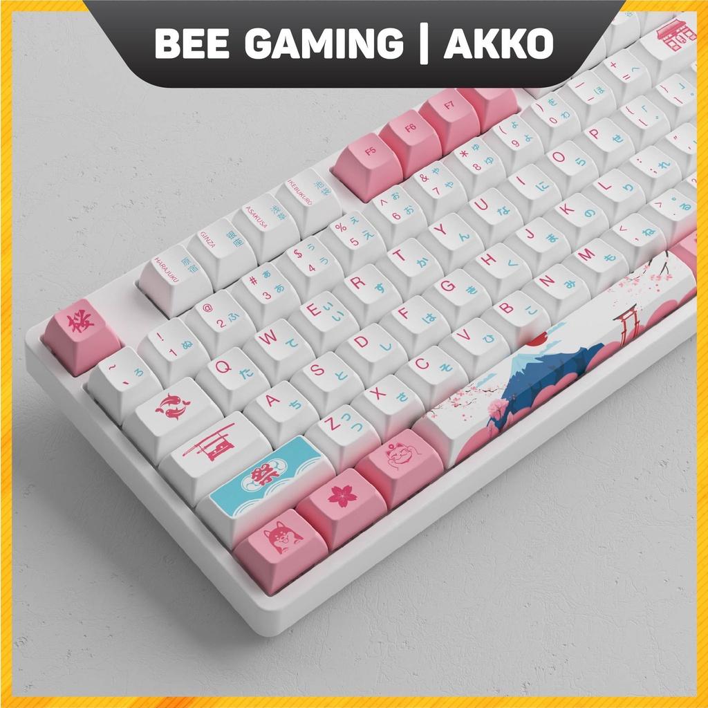 Bàn phím cơ chính hãng AKKO 5108 World Tour Tokyo R2 (Hotswap / AKKO CS Switch / Foam tiêu âm)