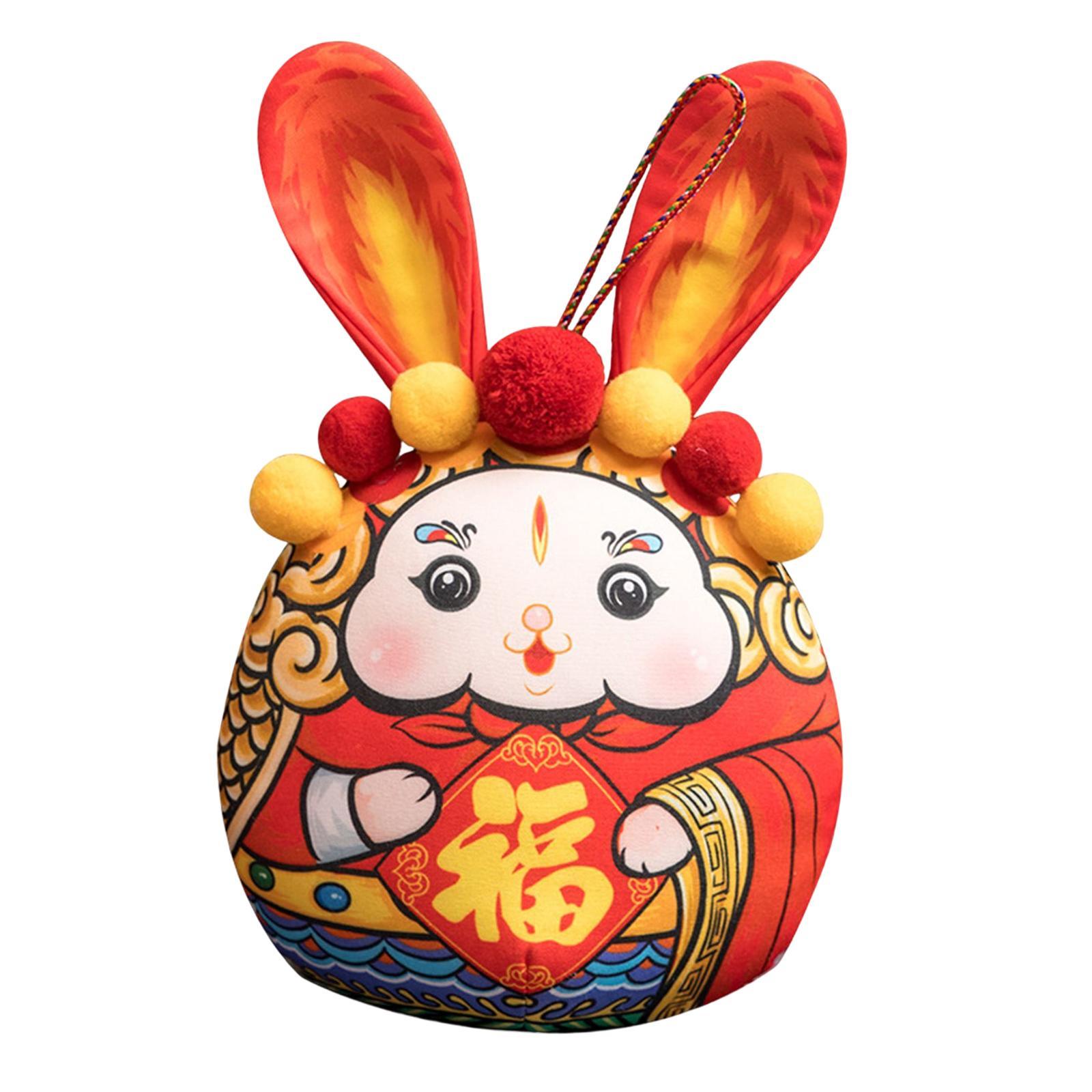 Cute Rabbit Stuffed Toys Animal Simulation Doll for Girlfriend Kids Gifts