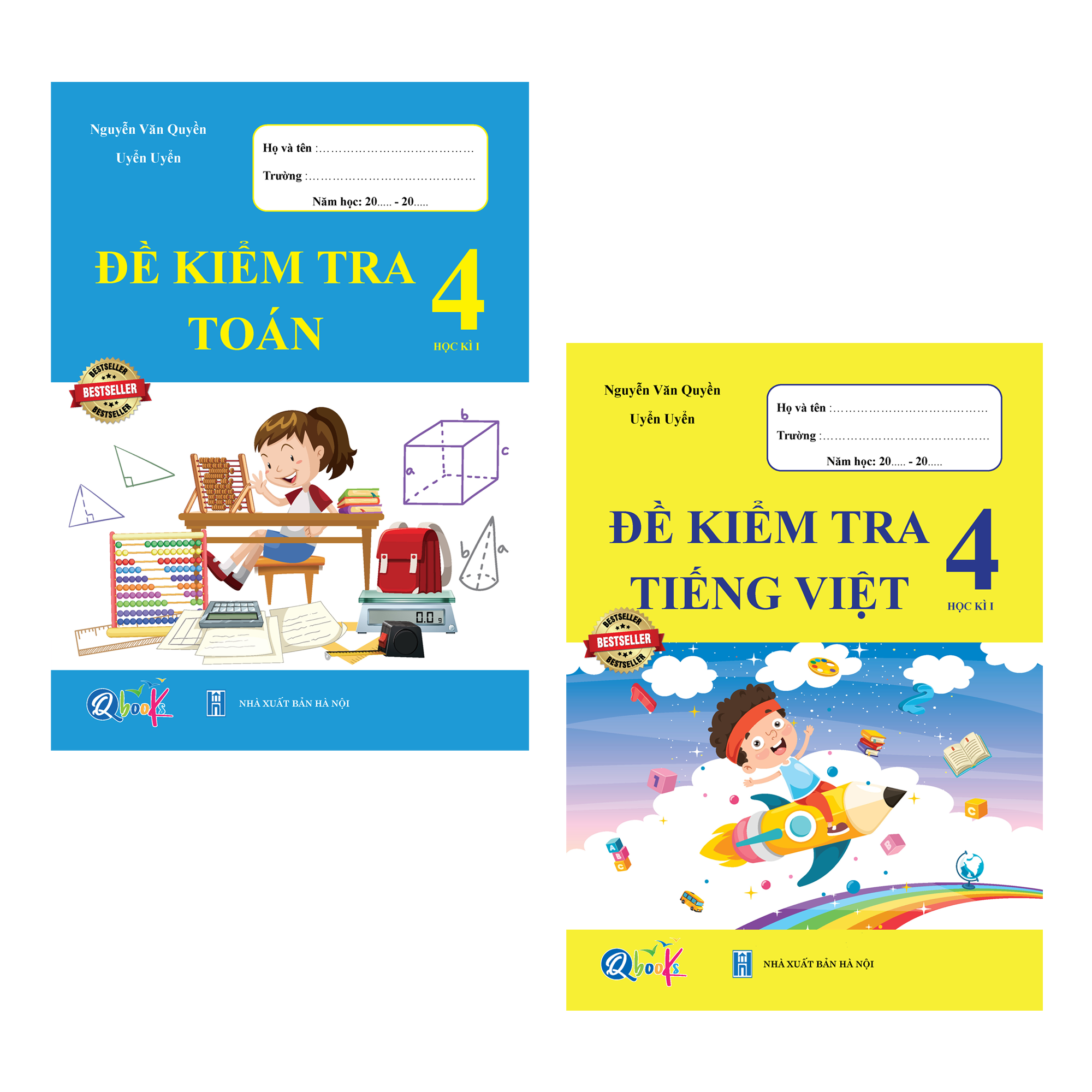 Combo Đề Kiểm Tra Toán, Tiếng Việt Lớp 4