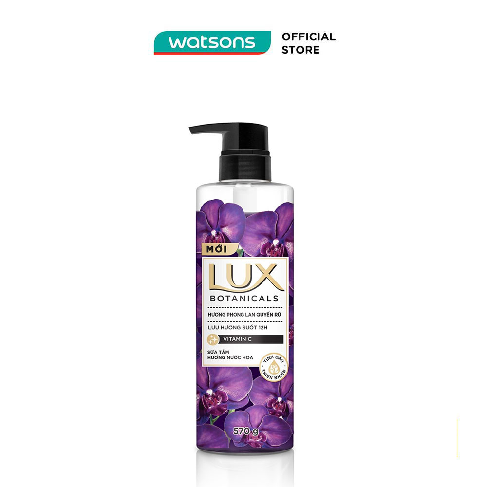 Sữa Tắm Lux Botanicals Hương Phong Lan Quyến Rũ 570g