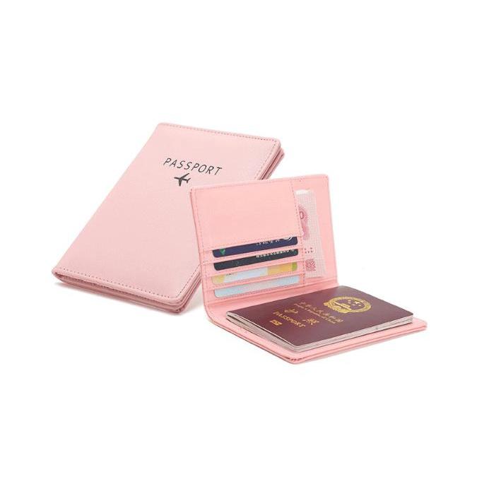 Ví đựng hộ chiếu mới công nghệ RFID chống trộm ví passport đa năng nhiều ngăn nhiều màu PP3 - Rockcow