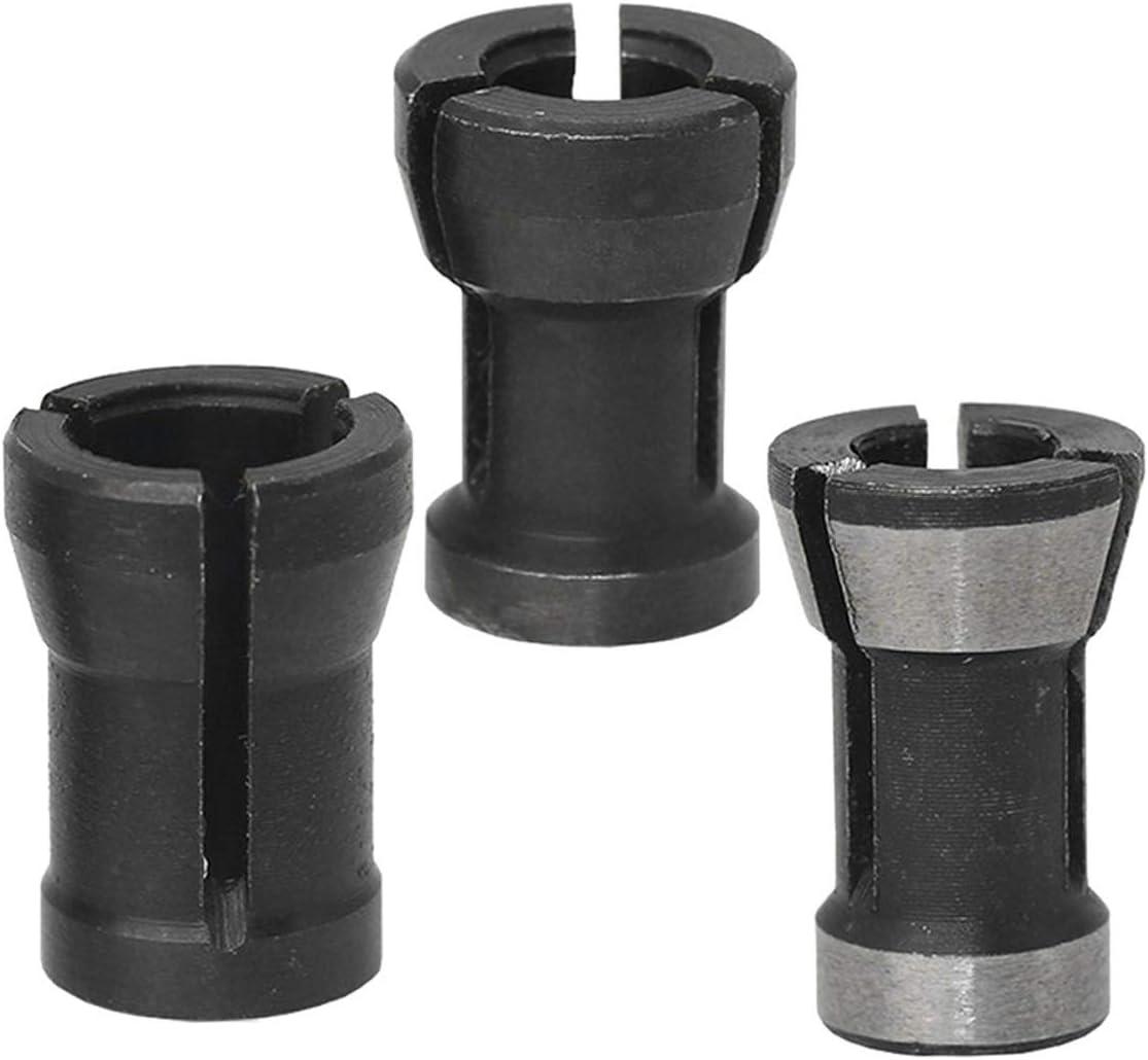 Collet Chuck Adapter Điện Router Bit Collet 6mm/6.35mm/8mm Máy Điện Gỗ Router Collet Giá Đỡ Dụng Cụ Cầm Tay