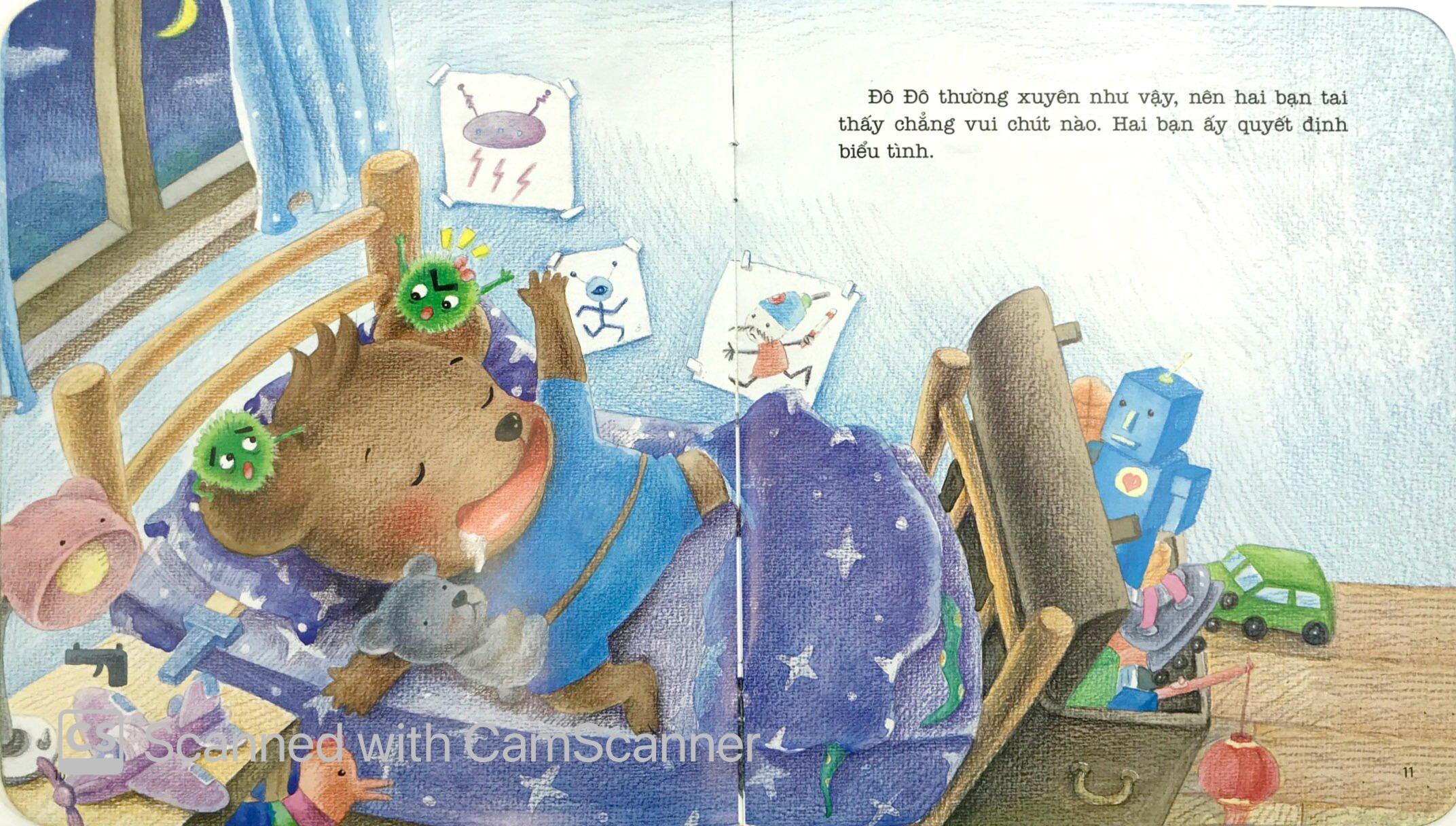 Sách 3+ Cùng Bé Lớn Khôn - Tai Của Đô Đô Tức Giận Rồi