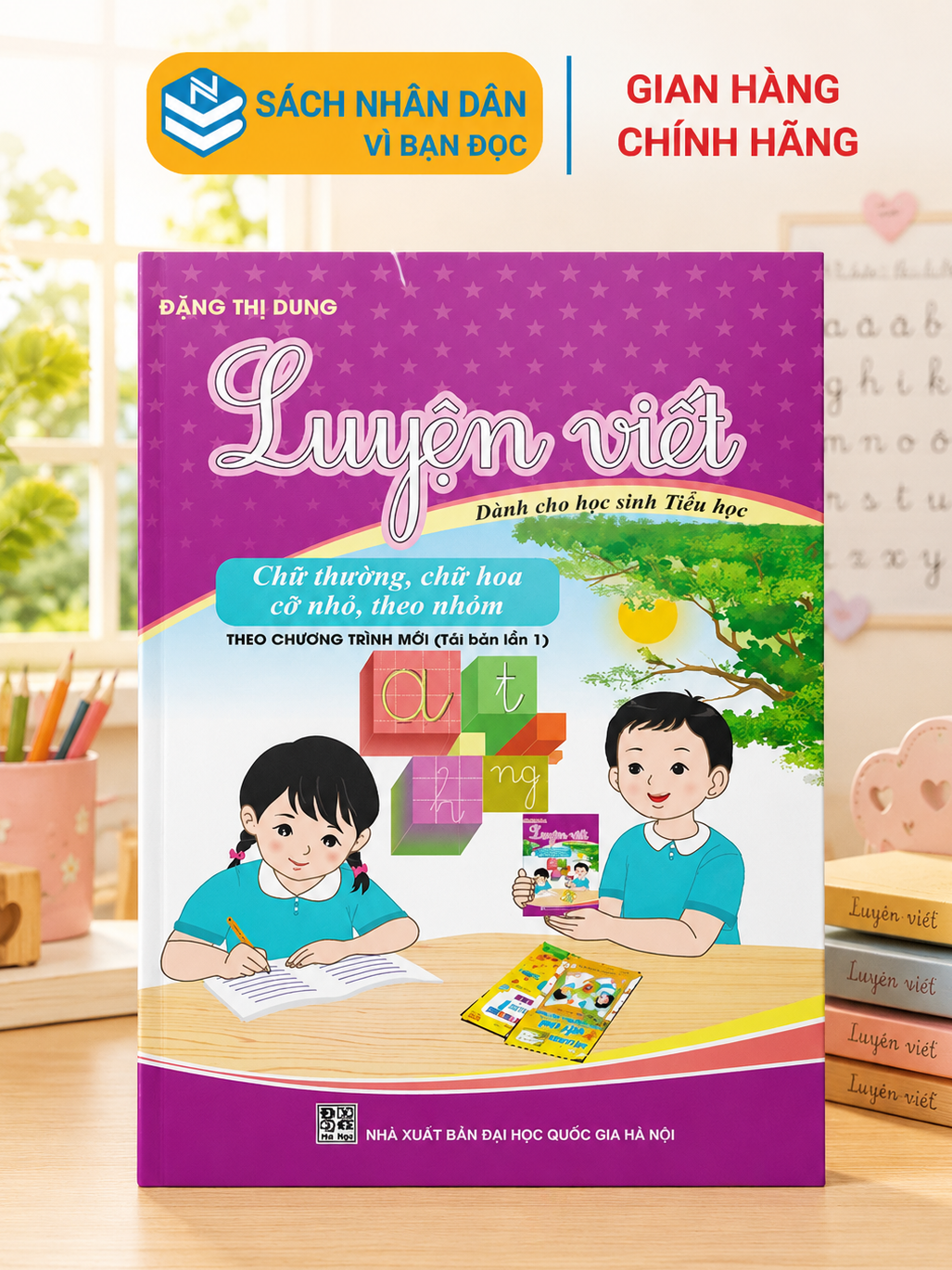 Sách - Luyện viết chữ thường, chữ hoa cỡ nhỏ, theo nhóm - Theo chương trình mới - ndbooks