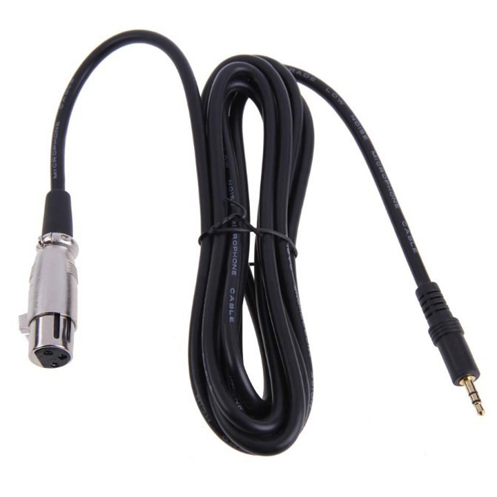 Cáp Đầu 3.5mm ra Đầu XLR cho Mic Condenser