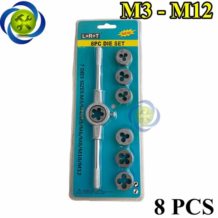 Bộ taro ren ngoài 8 chi tiết L+R+T