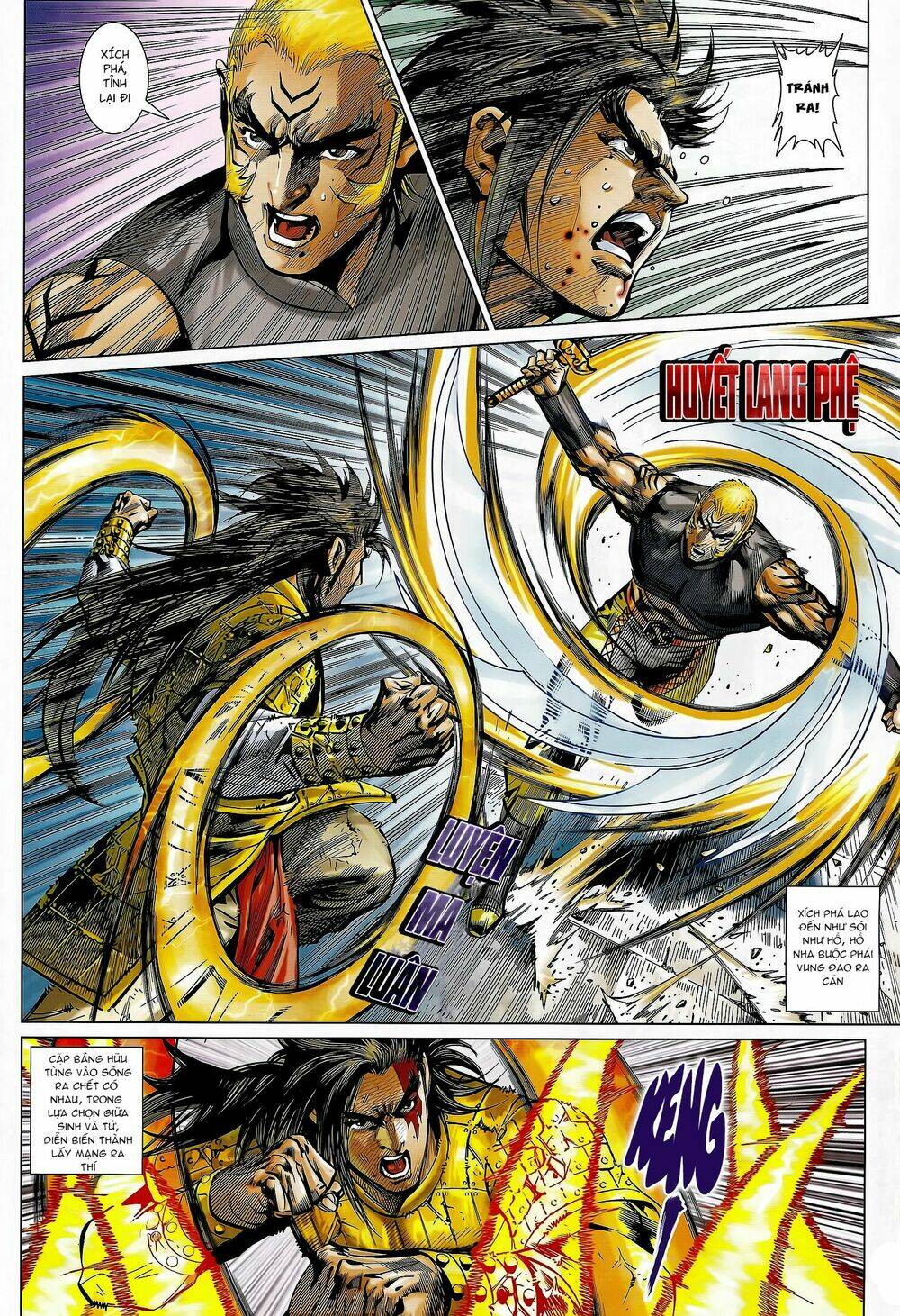 xuân thu mãnh sĩ chapter 16.1 14