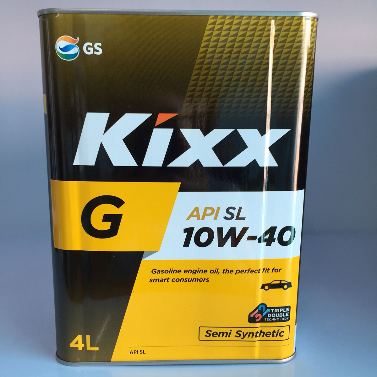 Dầu nhớt bán tổng hợp Kixx G SL 10W40 thiếc 4 Lít