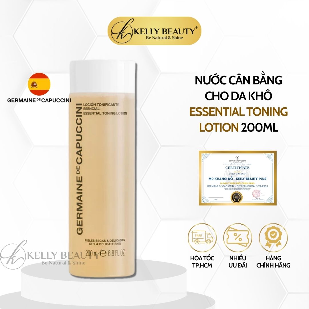 Nước Cân Bằng Cho Da Khô Germaine OPTIONS Essential Toning Lotion | Kelly Beauty