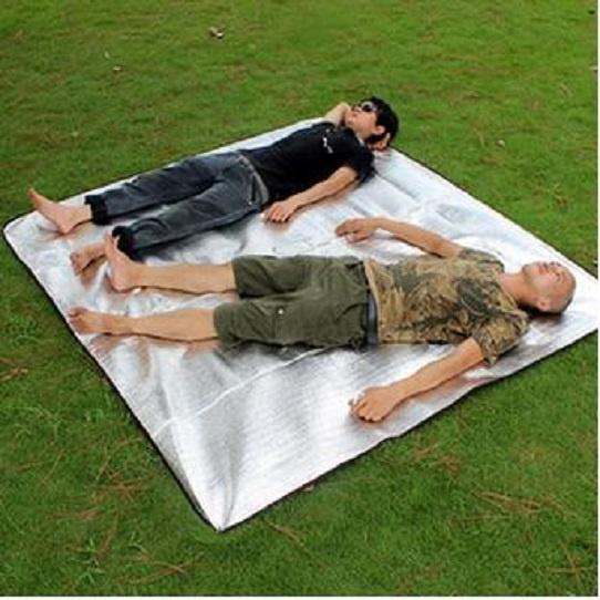 Tấm cách nhiệt dã ngoại, tấm cách nhiệt picnic tráng bạc hai mặt, chống nước