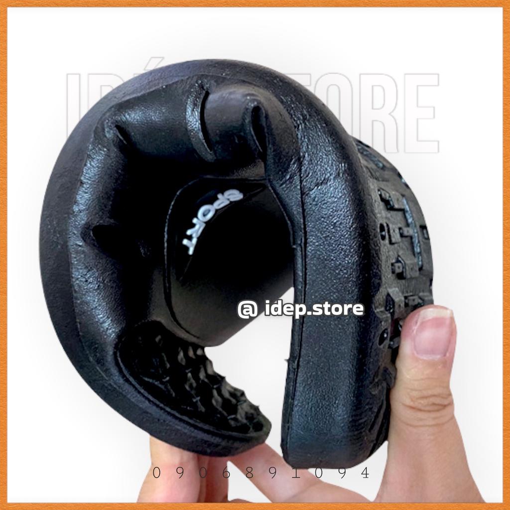 Dép nhựa quai ngang hạt massage SPORT nam nữ đi trong nhà tắm iDÉP- DL197