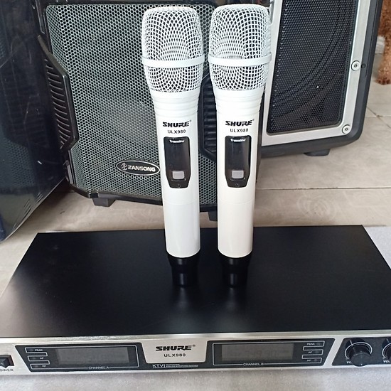 Micro không dây karaoke cao cấp ULX980, Hàng chính hãng
