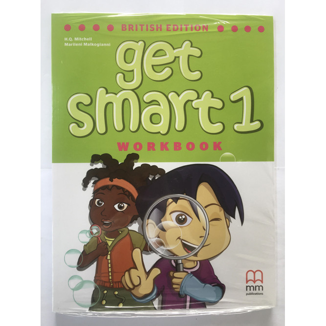 MM Publications: Sách học tiếng Anh - Get Smart 1 - (Brit.) (Workbook) + CD