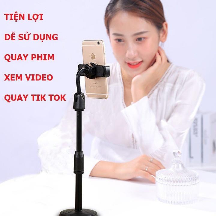Giá đỡ điện thoại để bàn chịu lực tốt, xoay 360 độ, đa năng tiện dụng, giá tốt