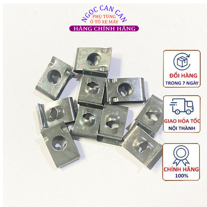 Bộ 75 ốc dàn áo ốc lục cho xe Honda gồm 9 loại khác nhau