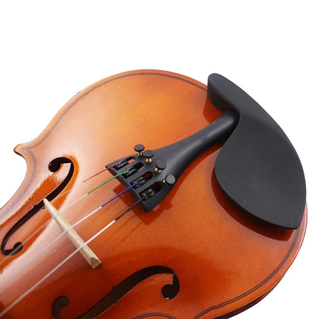 3/4 Natural Wooden Basswood Violin Fiddle Violin Bow Rosin Bag for Student