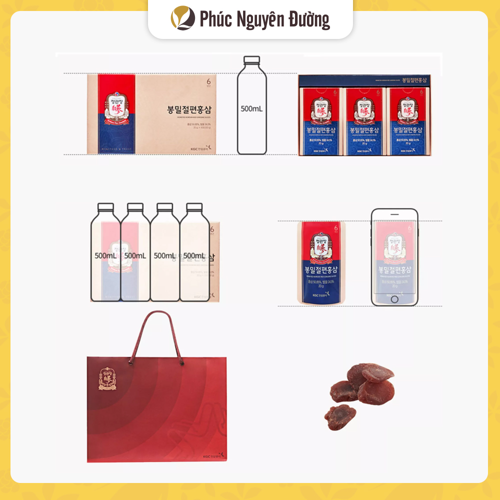 Thực Phẩm Chức Năng Hồng Sâm Tẩm Mật Ong KGC Cheong Kwan Jang KRG