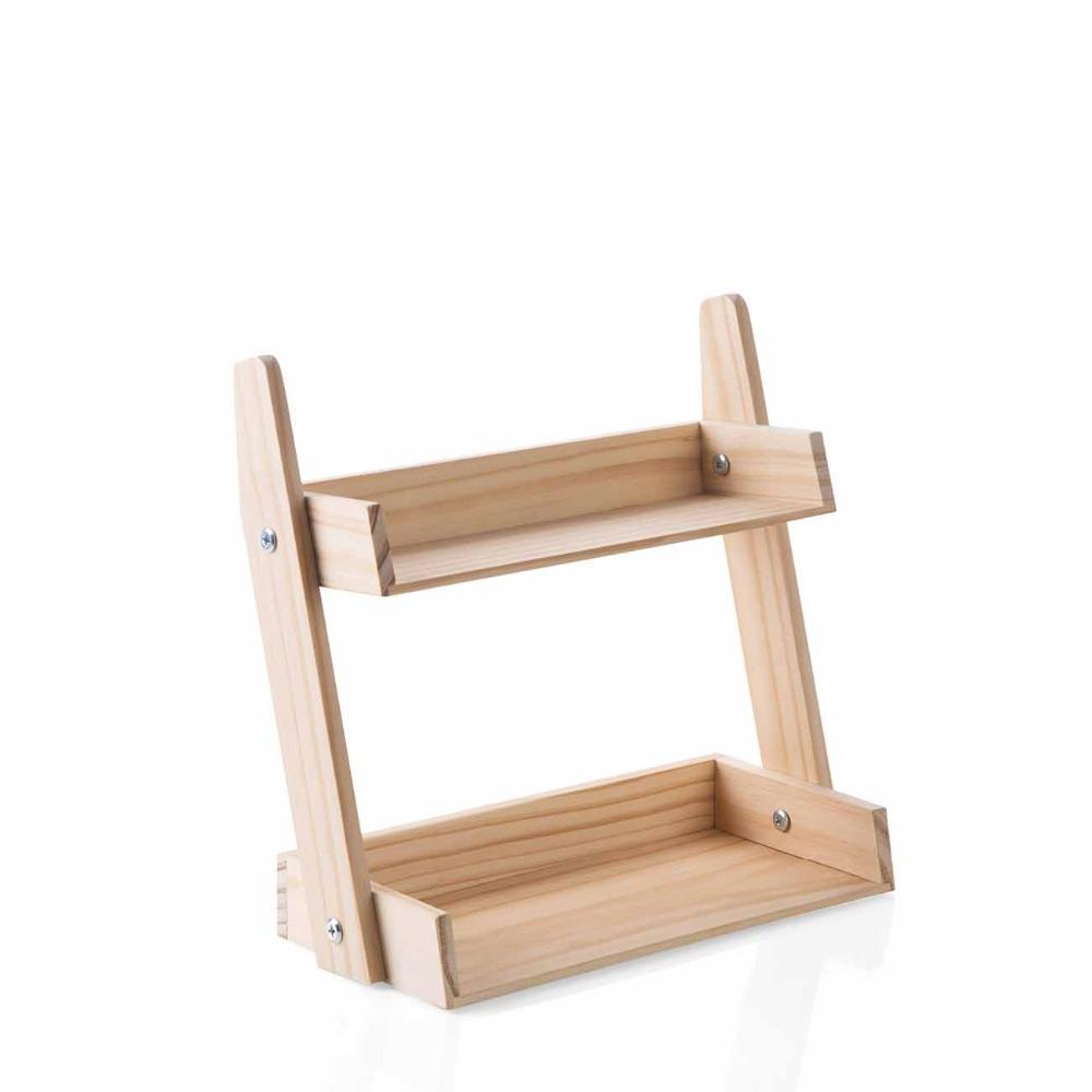 Máy Tính Để Bàn Gỗ Kệ Giá Treo Đồ Nhà Bếp Nhà Tổ Chức Nhà Bếp Xả Kho Giá Để Gia Vị Nêm Gia Vị Lọ Chai Đựng Phụ Kiện Nhà Bếp