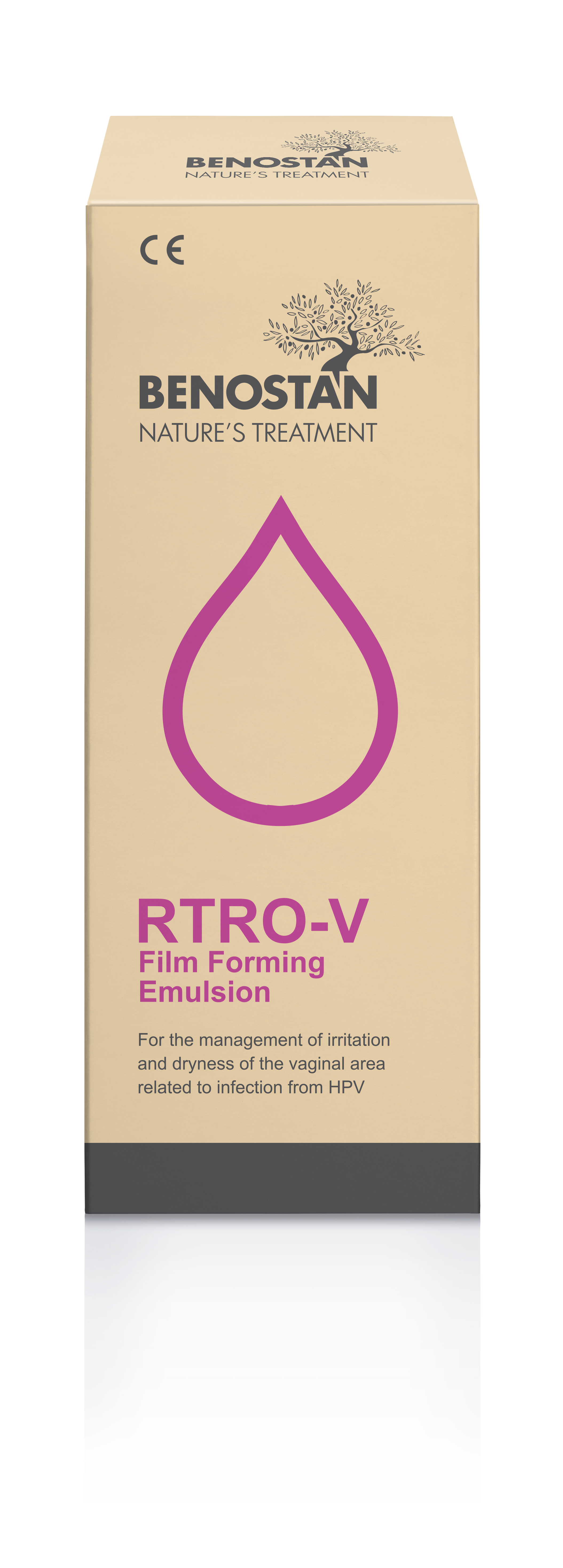 RTRO-V Film Forming Emulsion – Đào Thải HPV, Ngăn Ngừa Ung Thư Cổ Tử Cung