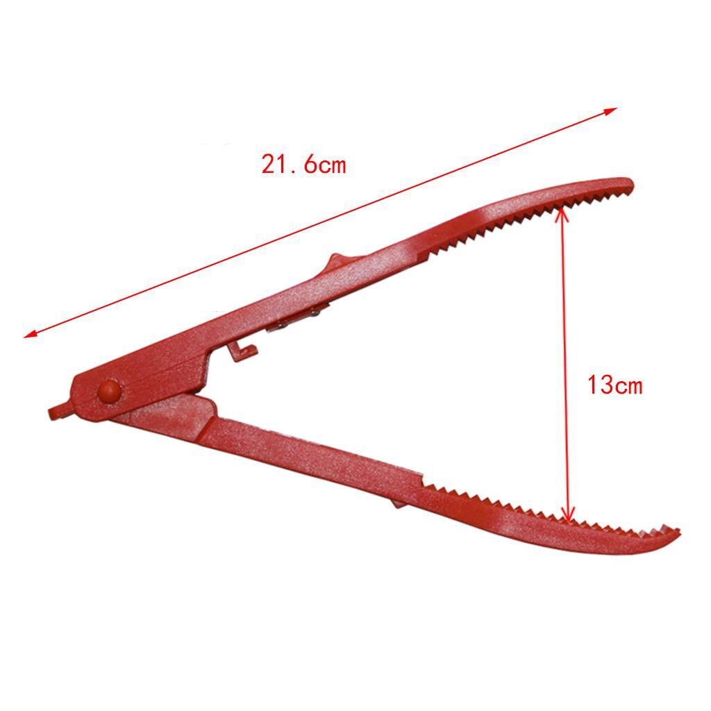 2Pcs Fish Grip Clamp Holder Controller Fishing Lip Gripper Pliers Catchers