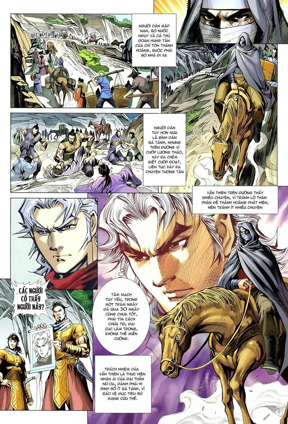 thần binh vấn thiên chapter 17 21