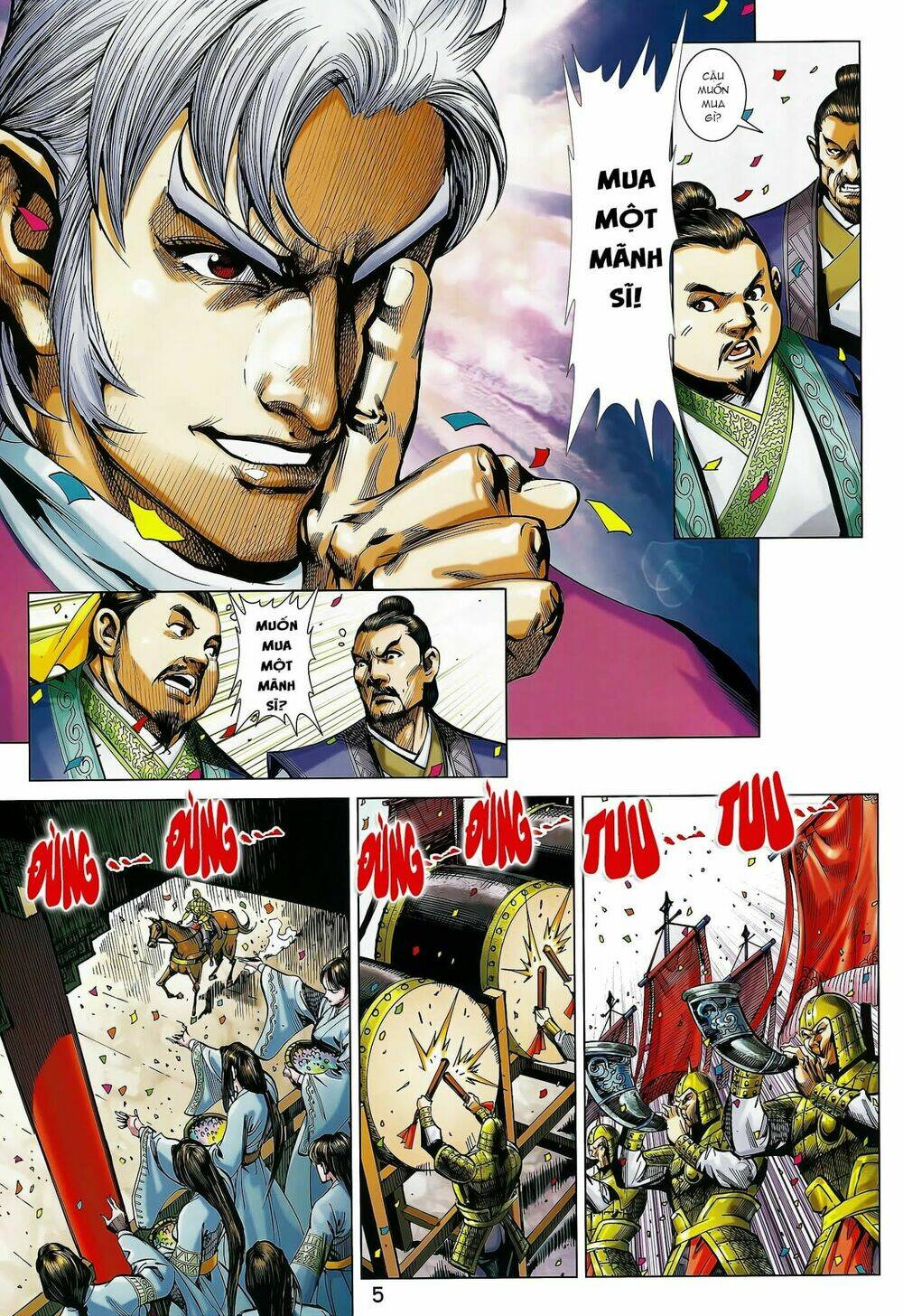 xuân thu mãnh sĩ chapter 11.1 5