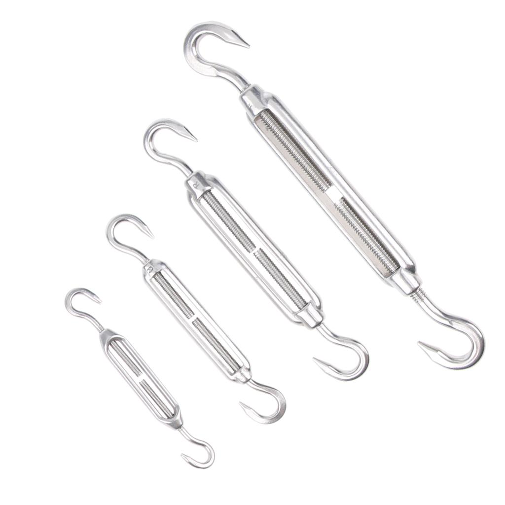 Thép Không Gỉ 304 Móc \u0026 Móc Turnbuckle Dây Căng Gói 1