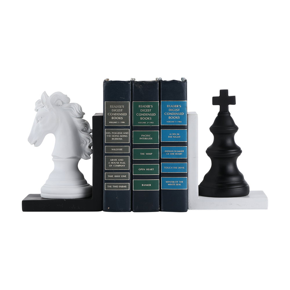 Cờ Tướng Bookend Trắng |Index Living Mall | Nội thất Thái Lan