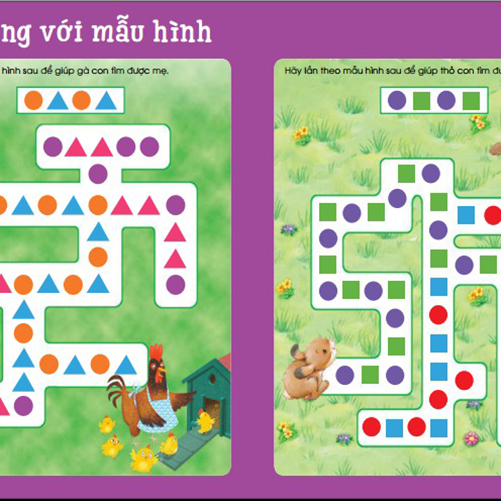 Sách Big Fun Activity Book Pre K - sẵn sàng cho bé tới trường( bộ 2 cuốn, 2 - 4 tuổi )