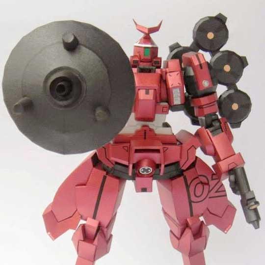 Mô hình giấy Gundamm OZ-13MSX2 Mercurius tỉ lệ 1/60