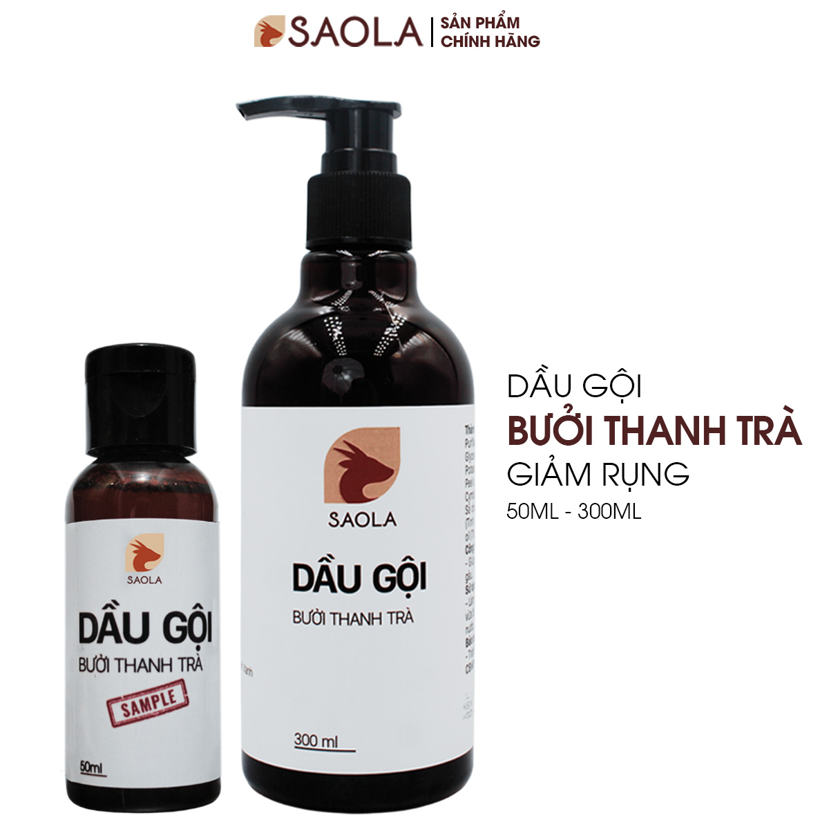 Dầu Gội Bưởi, Hương Nhu, Bạc Hà, Giảm Rụng, Kích Mọc Tóc, Giảm Gàu, Hết Ngứa, Tự Nhiên,300ml,