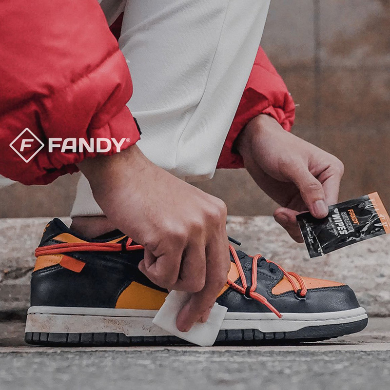 Khăn lau giày sneaker chuyên dụng Wiper Fandy lau sạch vết ố giày