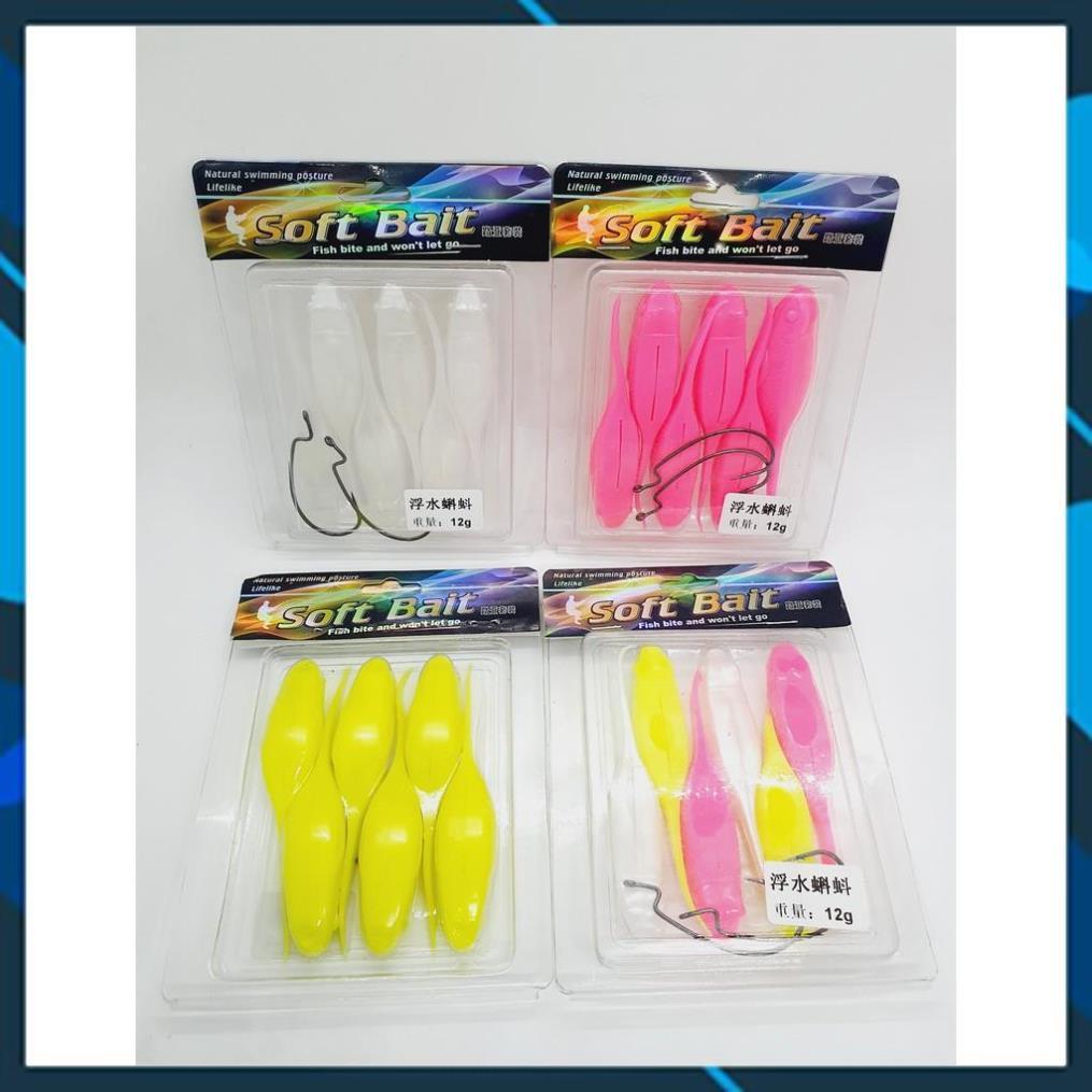 MỒI MỀM SKIPPING Z-OH _ Mồi Mềm Câu Lure - Lure _ 35