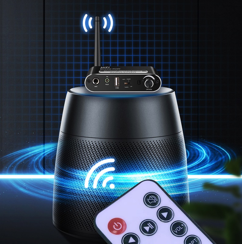 ROGTZ Bộ Chuyển Đổi Âm Thanh DAC HIFI Bluetooth T02 (Hỗ Trợ Cổng Optical) - Hàng Nhập Khẩu