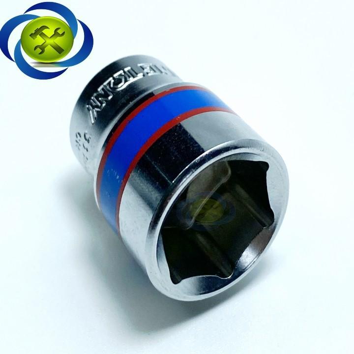 Tuýp 22mm loại 3/8 có 6 cạnh màu trắng loại ngắn Kingtony 333522M