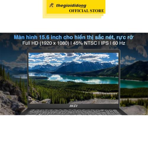 Laptop MSI Modern 15 B12MO i5 1235U/16GB/512GB/Win11 (628VN) - Hàng Chính Hãng
