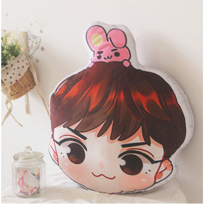 Gối ôm BTS hình Chibi siêu đáng yêu