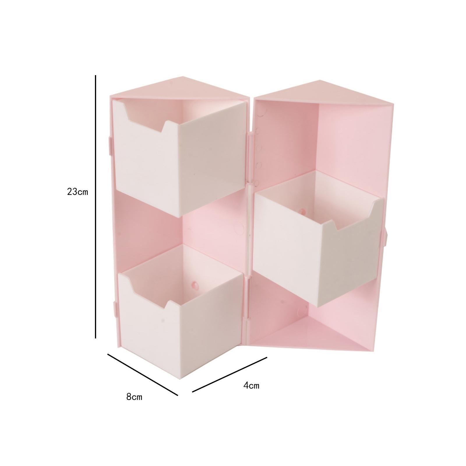 Countertop Storage Box with Drawer Bathroom Organizer Case for Bathroom Desk