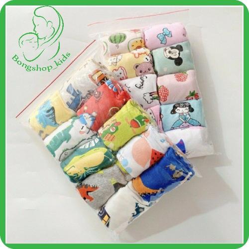 Sét 10 quần chục Đùi Bozip Bé trai, Bé Gái 7-18 kg