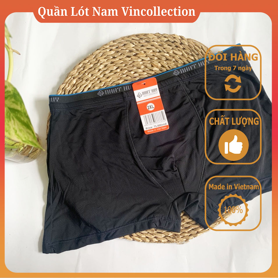 |Combo 7| Quần Lót Nam Đùi Nhật Huy Vải Thông Hơi Kim Lạnh Cao Cấp Sịp Đùi Nam Quần ship nam đẹp đùi combo thun lạnh sexy cao cấp nhỏ - Quần Lót Nam Vincollection