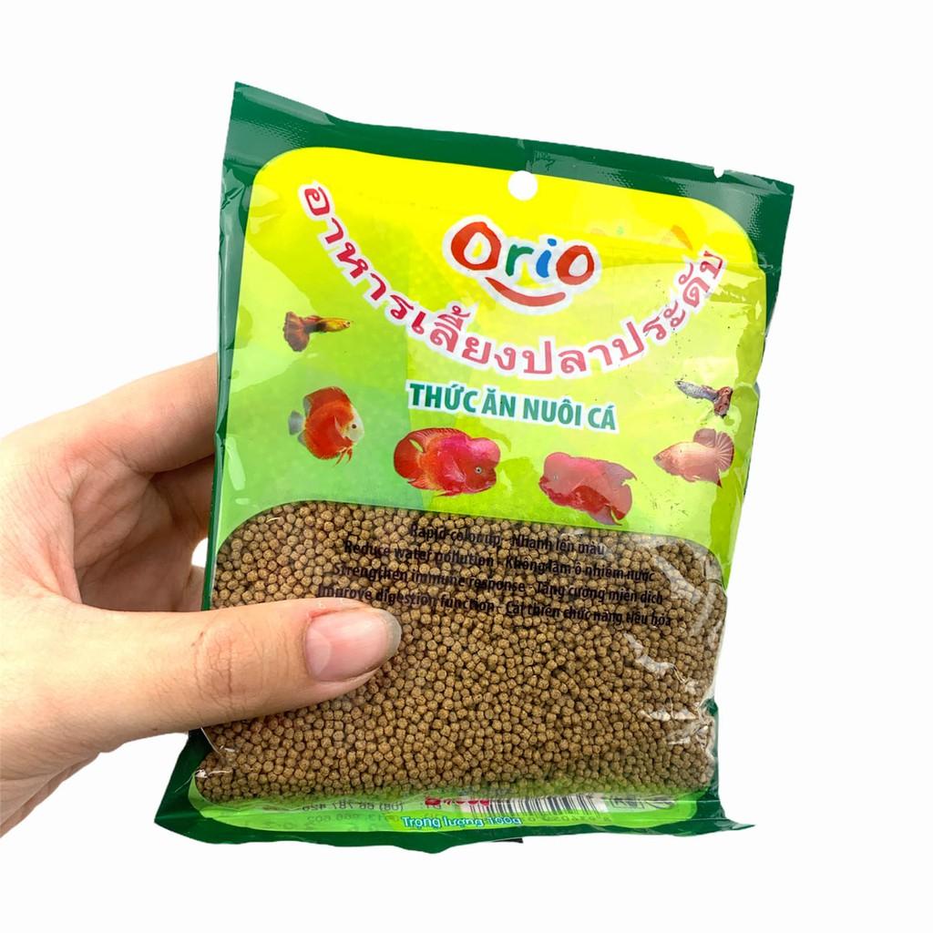 100G Thức Ăn Cá Orio Cho Cá Koi, Cá Chép - Không Làm Ô Nhiễm Nước Hồ Cá, Bể Cá