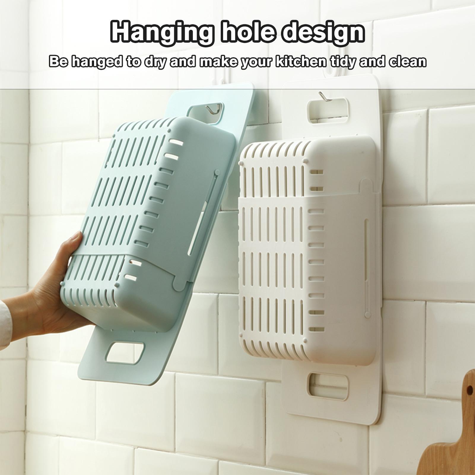 Rổ đựng rau củ có thể điều chỉnh phù hợp cho bồn rửa