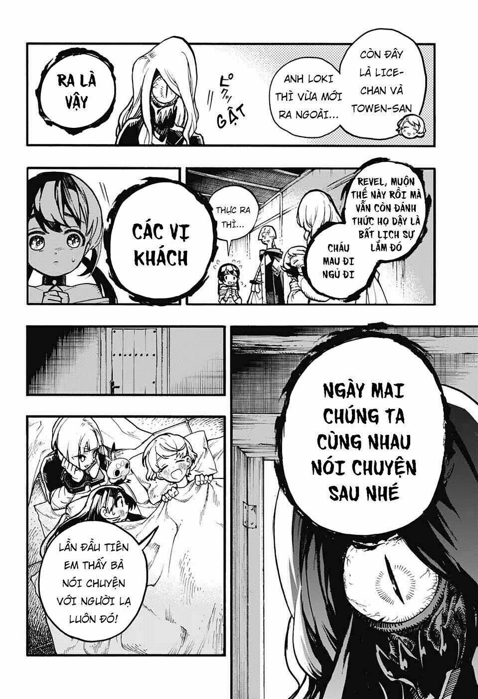 những bức họa quái dị của phù thủy chapter 14 8