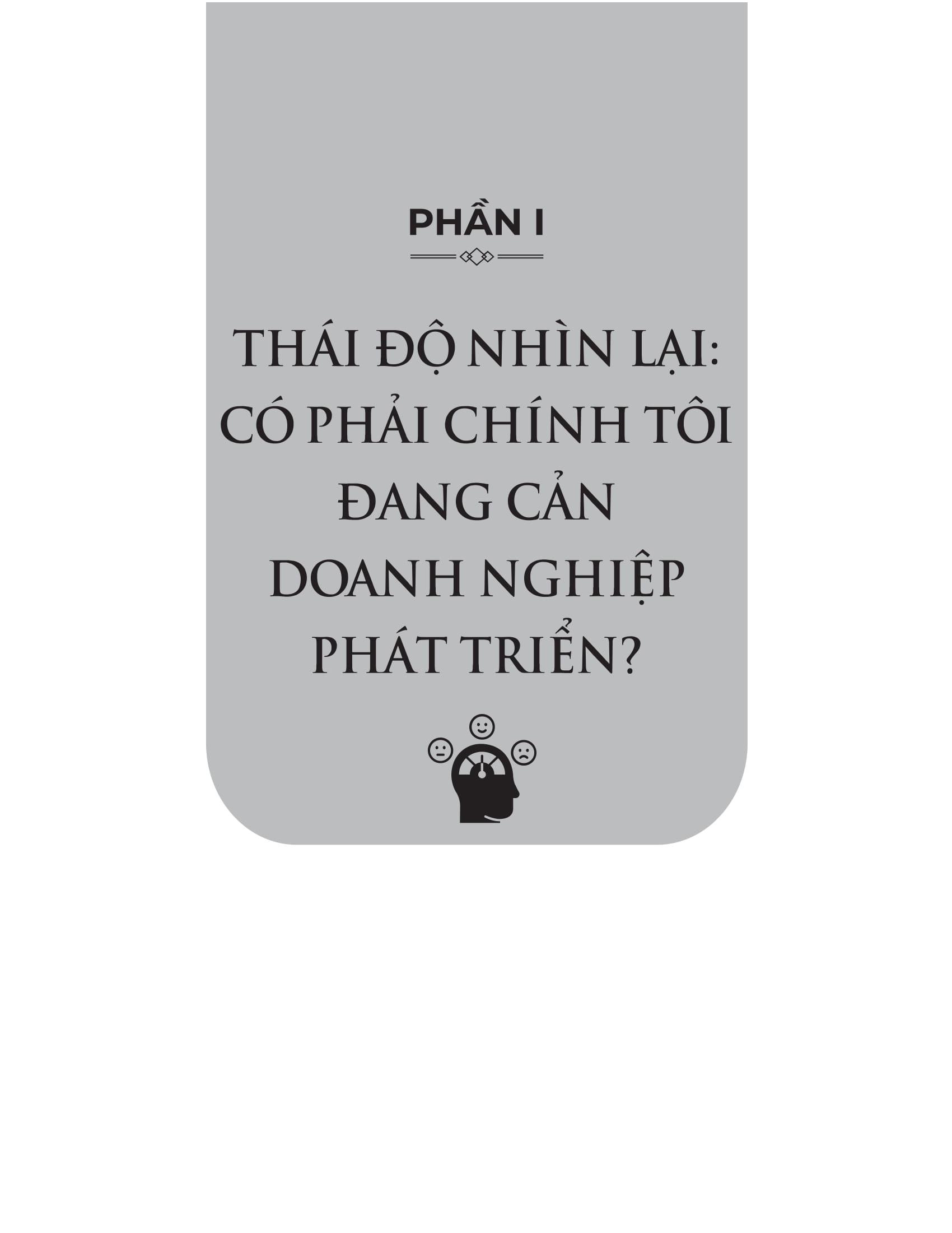 Sách - Không Kiểm Soát Thái Độ, Mất Kiểm Soát Doanh Nghiệp